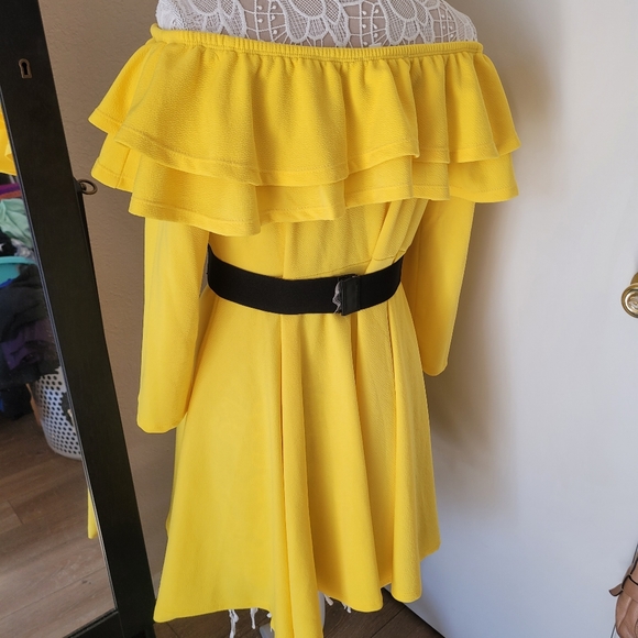 YELLOW rue 107 skater dress - Picture 7 of 8